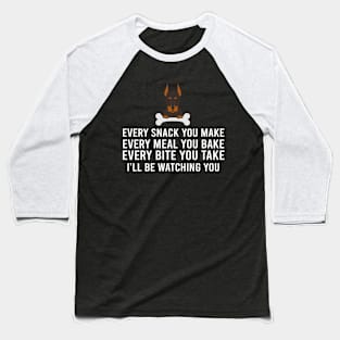 Every Meal You Bake Reflecting the Grace of Doberman Pinschers Baseball T-Shirt